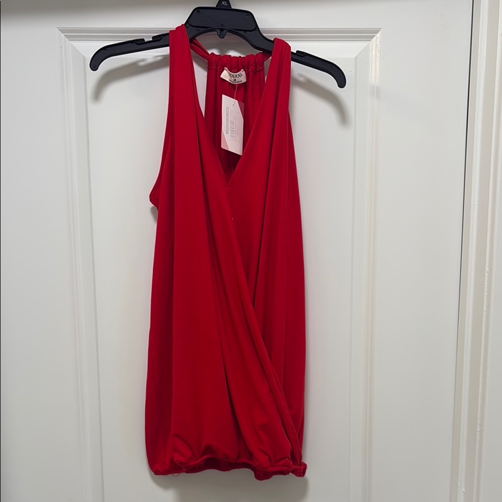 Zenana Outfitters Bold Red Sleeveless Tank